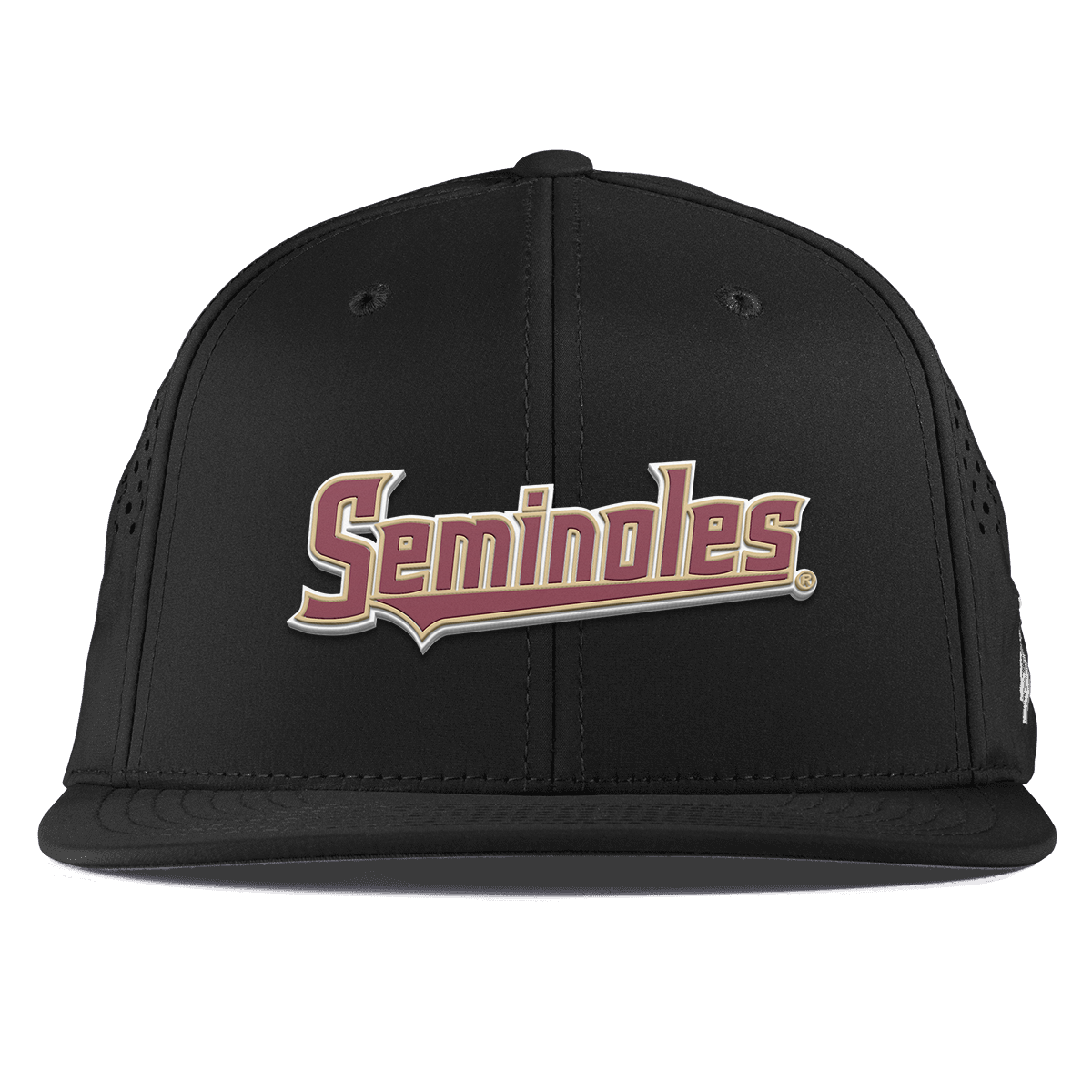 Florida State University "FSU Seminoles Block" Flat Performance Black