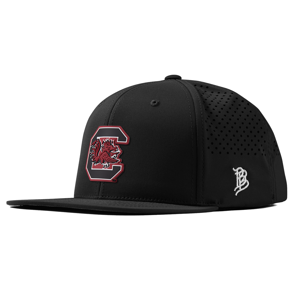 University of South Carolina "Gamecocks Garnet" Flat Performance Black