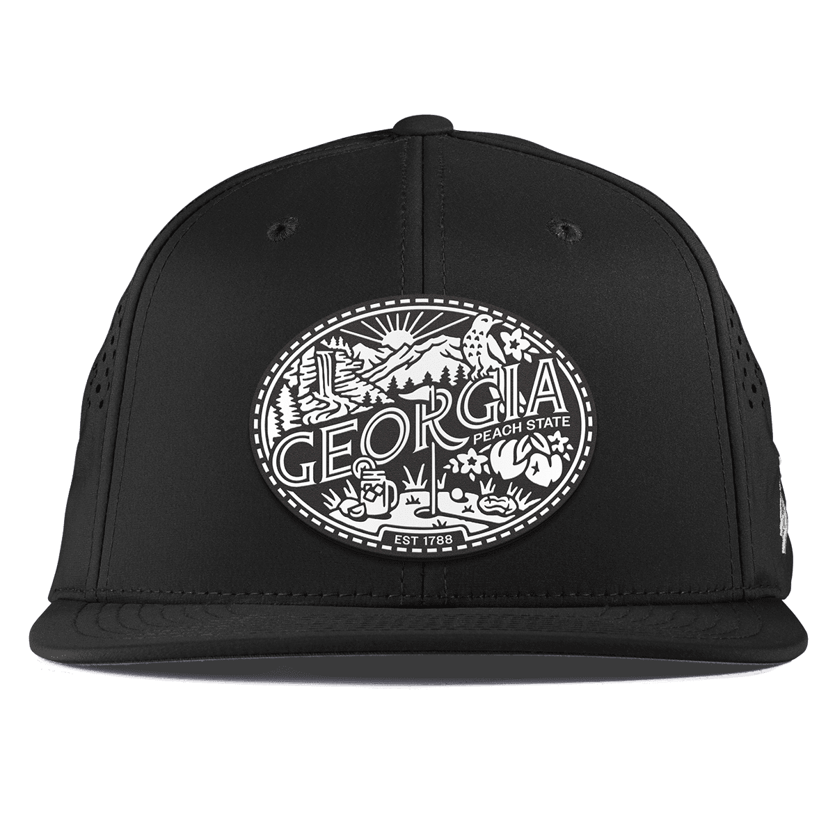 Georgia Traveler Flat Performance Black