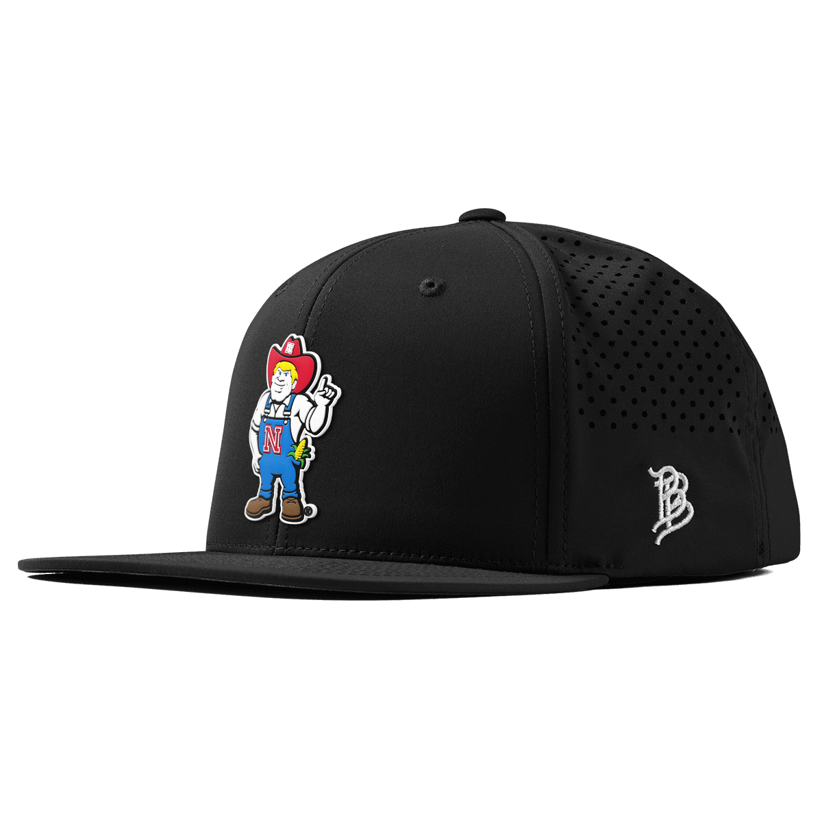 University of Nebraska "Herbie" Flat Performance Black