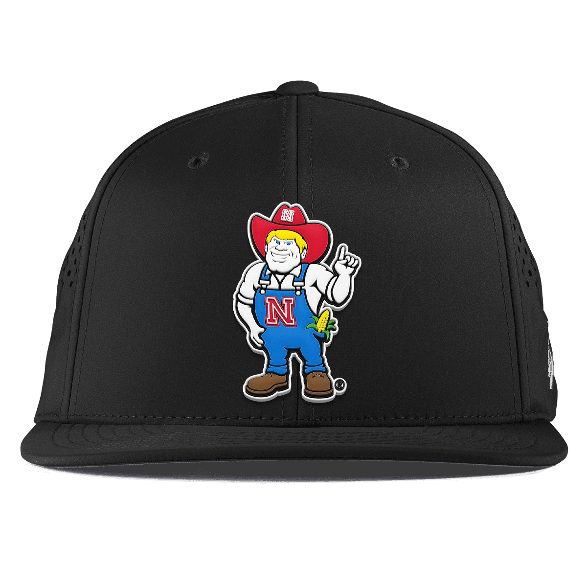 University of Nebraska "Herbie" Flat Performance Black