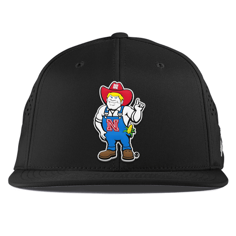 University of Nebraska "Herbie" Flat Performance Black