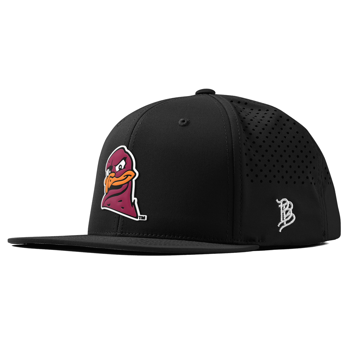 Virginia Tech University "HokieBird" Flat Performance Black