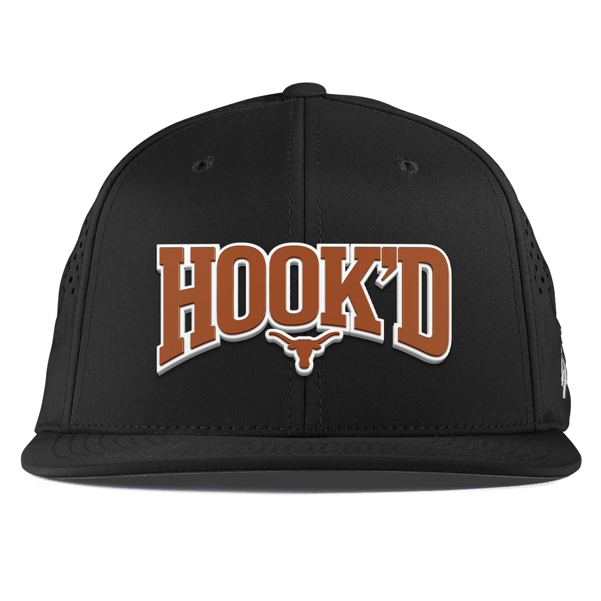 University of Texas "Hook'D" Flat Performance Black 