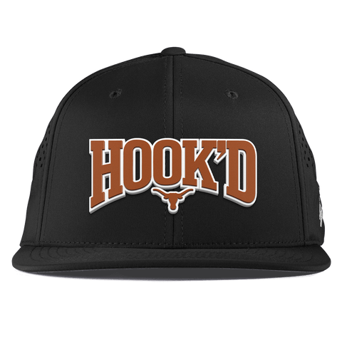 University of Texas "Hook'D" Flat Performance Black 