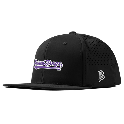 Texas Christian University "TCU Horned Frogs Scripts" Flat Performance Black