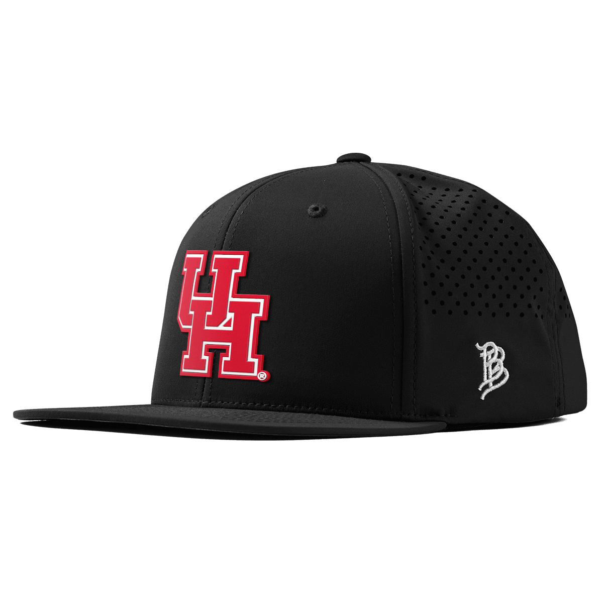 University of Houston "Houston Block" Flat Performance Black 