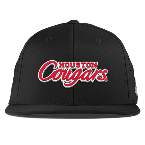 University of Houston "Houston Cougars" Flat Performance Black 