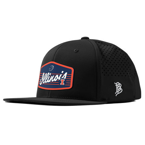 University of Illinois "Illini Football" Flat Performance Black