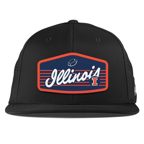 University of Illinois "Illini Football" Flat Performance Black
