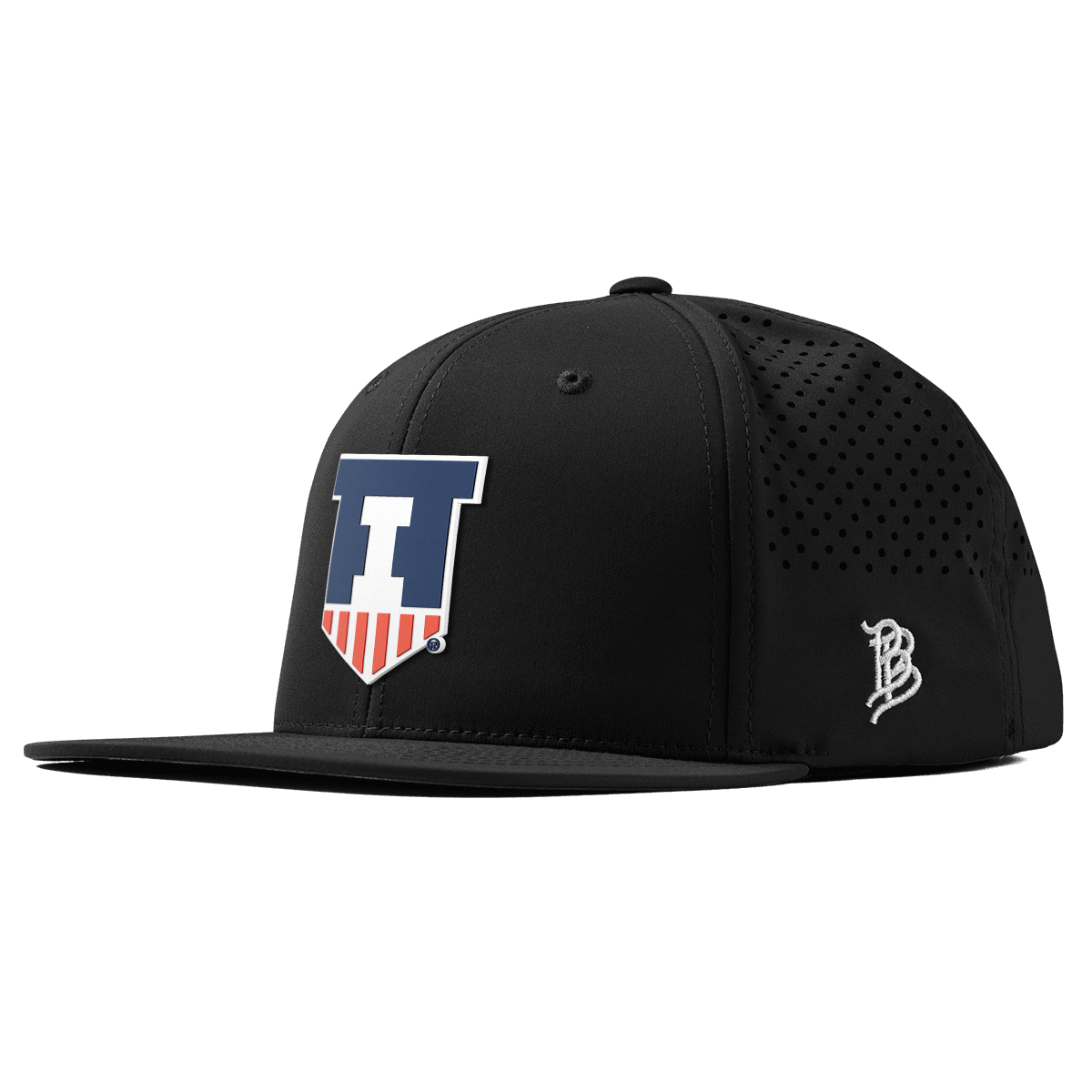 University of Illinois "Illinois Athletics" Flat Performance Black