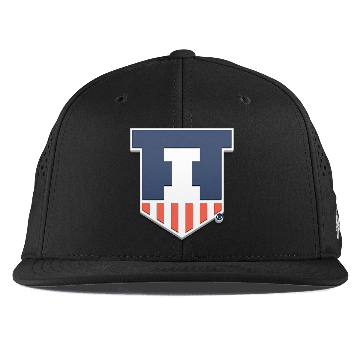 University of Illinois "Illinois Athletics" Flat Performance Black