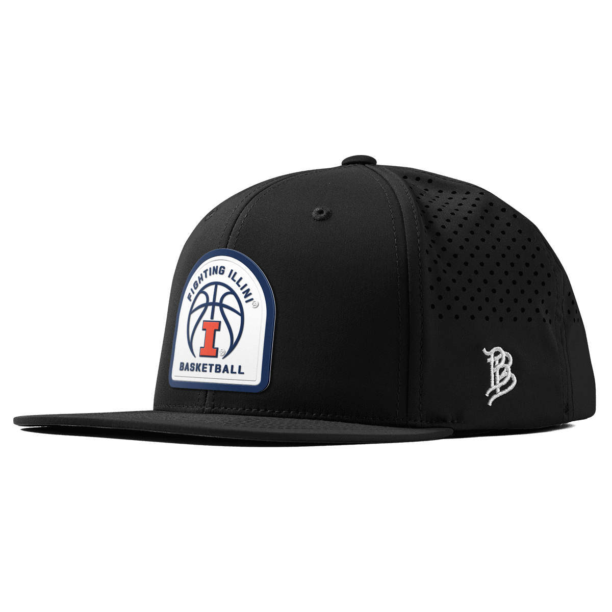 University of Illinois "Illinois Basketball" Flat Performance Black