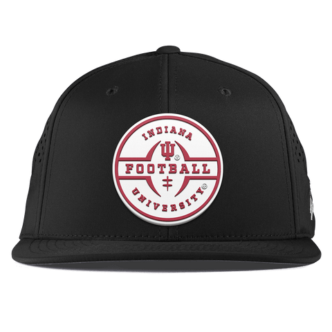 Indiana University "Indiana Football Legacy" Flat Performance Black