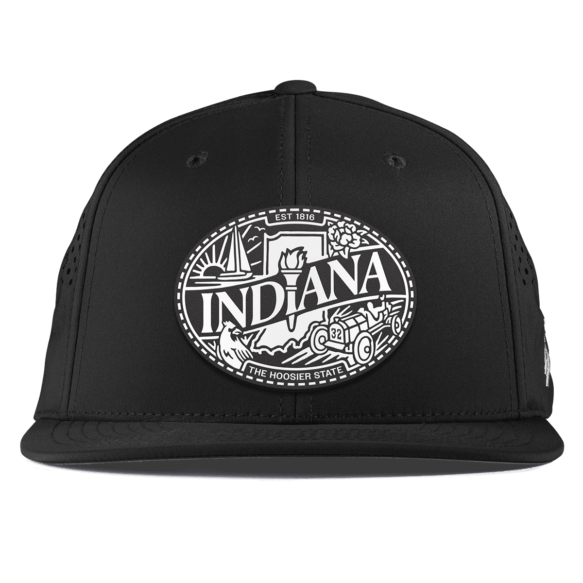 Indiana Traveler Flat Performance Black