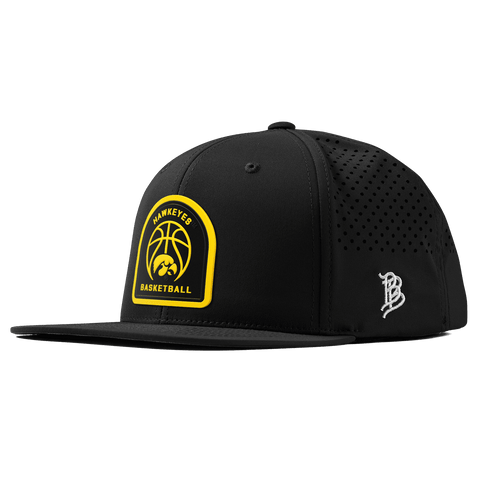 University of Iowa "Iowa Basketball" Flat Performance Black