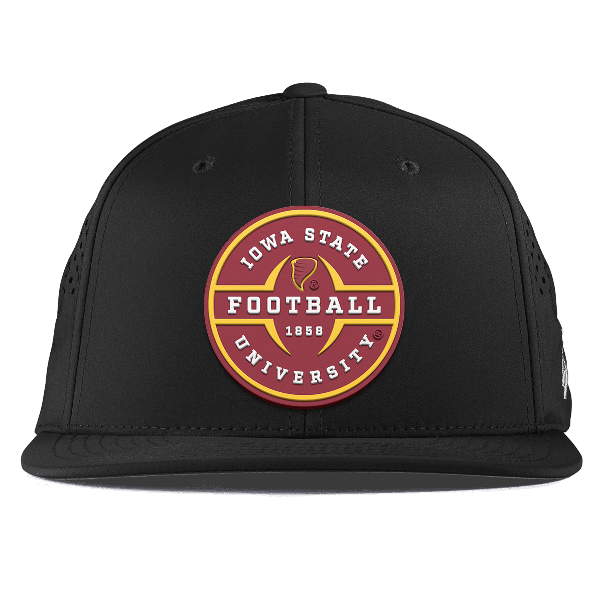 Iowa State University "Iowa State Football Legacy" Flat Performance Black