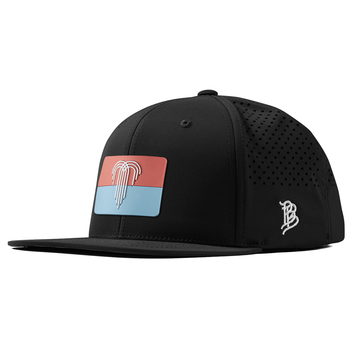 Kansas City Flag Flat Performance Black 