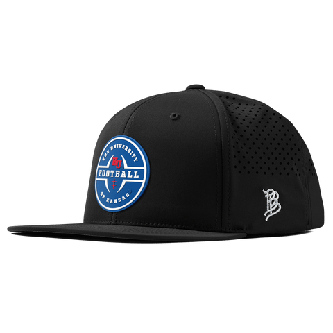 University of Kansas "Kansas Football Legacy" Flat Performance Black