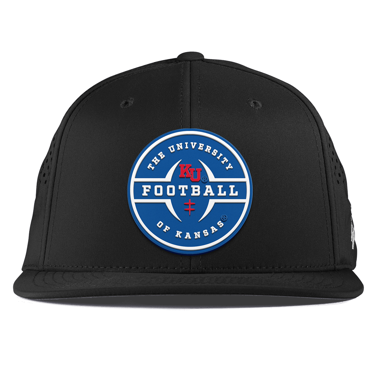 University of Kansas "Kansas Football Legacy" Flat Performance Black