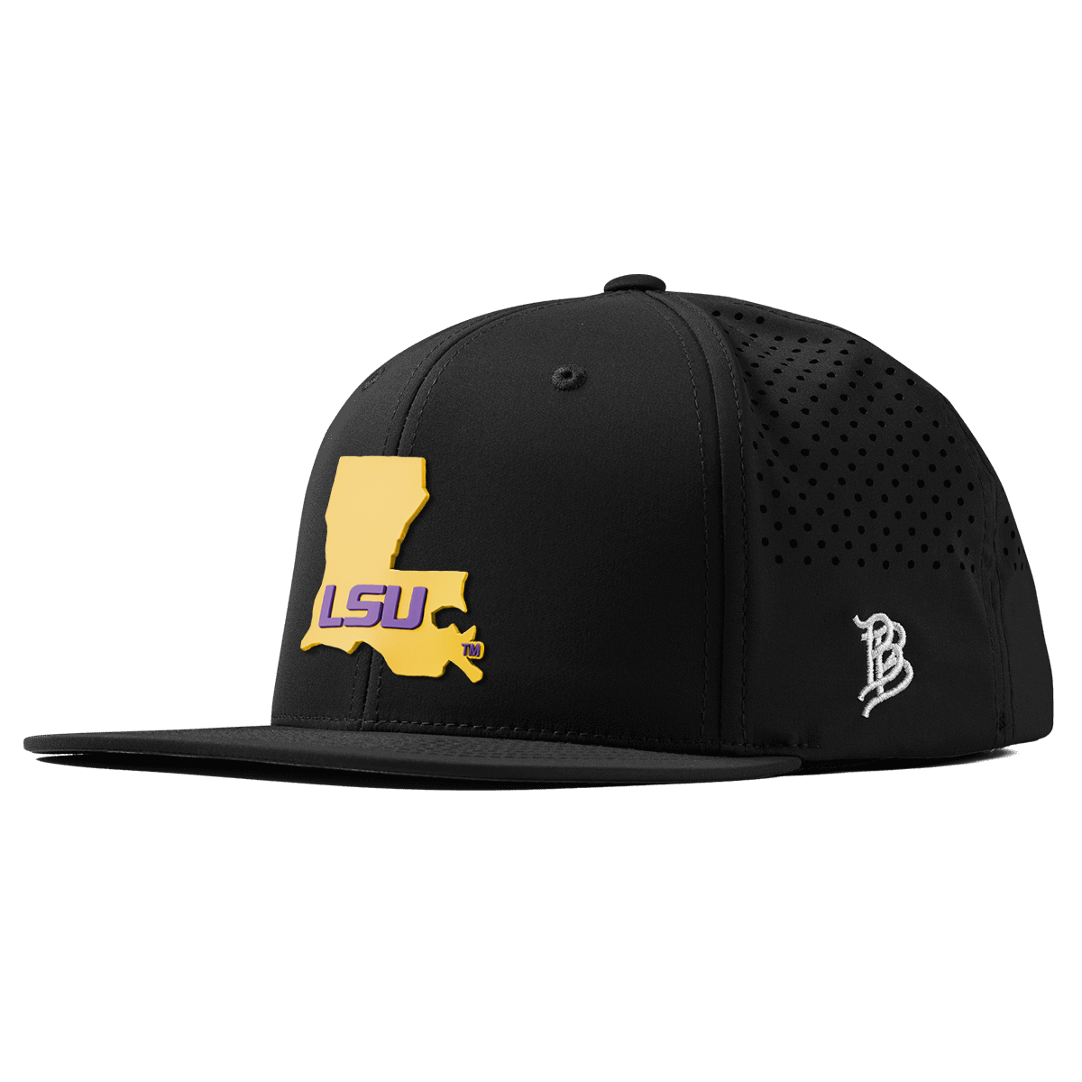 Louisiana State University "LSU Gold State" Flat Performance Black