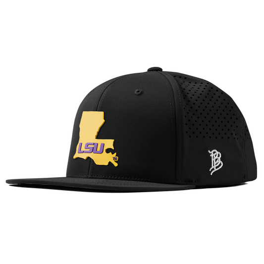 Louisiana State University "LSU Gold State" Flat Performance Black