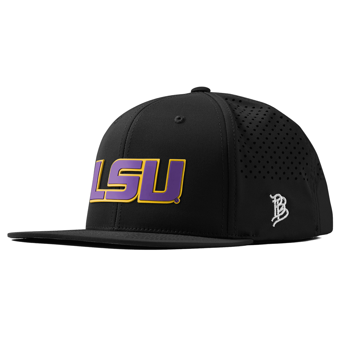 Louisiana State University "LSU Block" Flat Performance Black