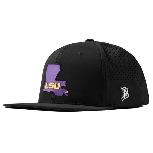 Louisiana State University "LSU State" Flat Performance Black