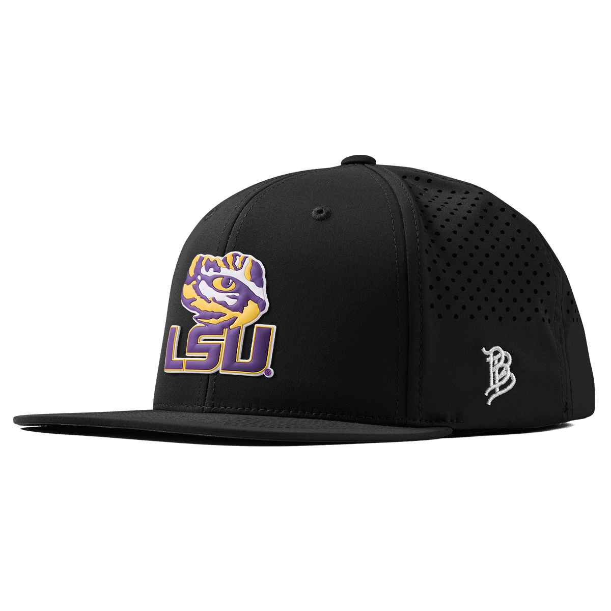 Louisiana State University "LSU Tiger Eye" Flat Performance Black