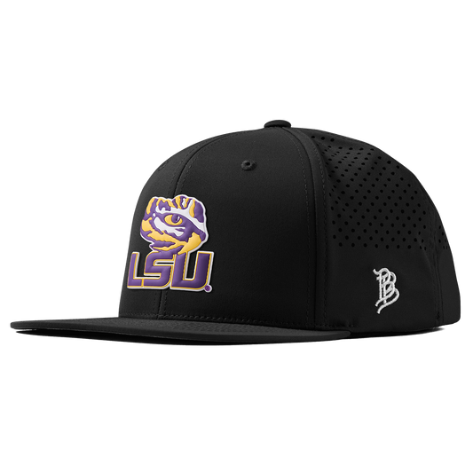 Louisiana State University "LSU Tiger Eye" Flat Performance Black