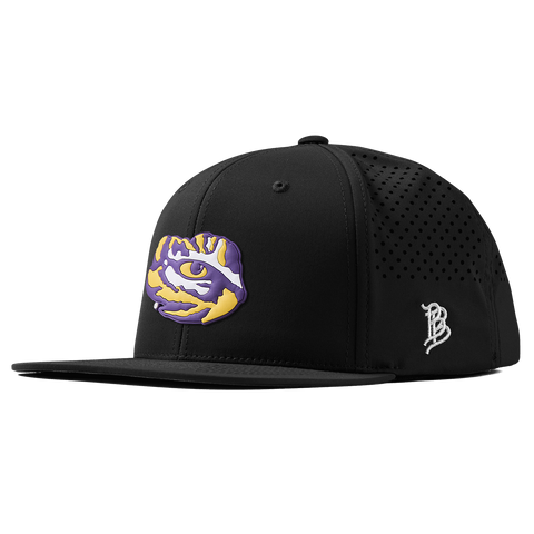 Louisiana State University "LSU Tiger Team Logo" Flat Performance Black