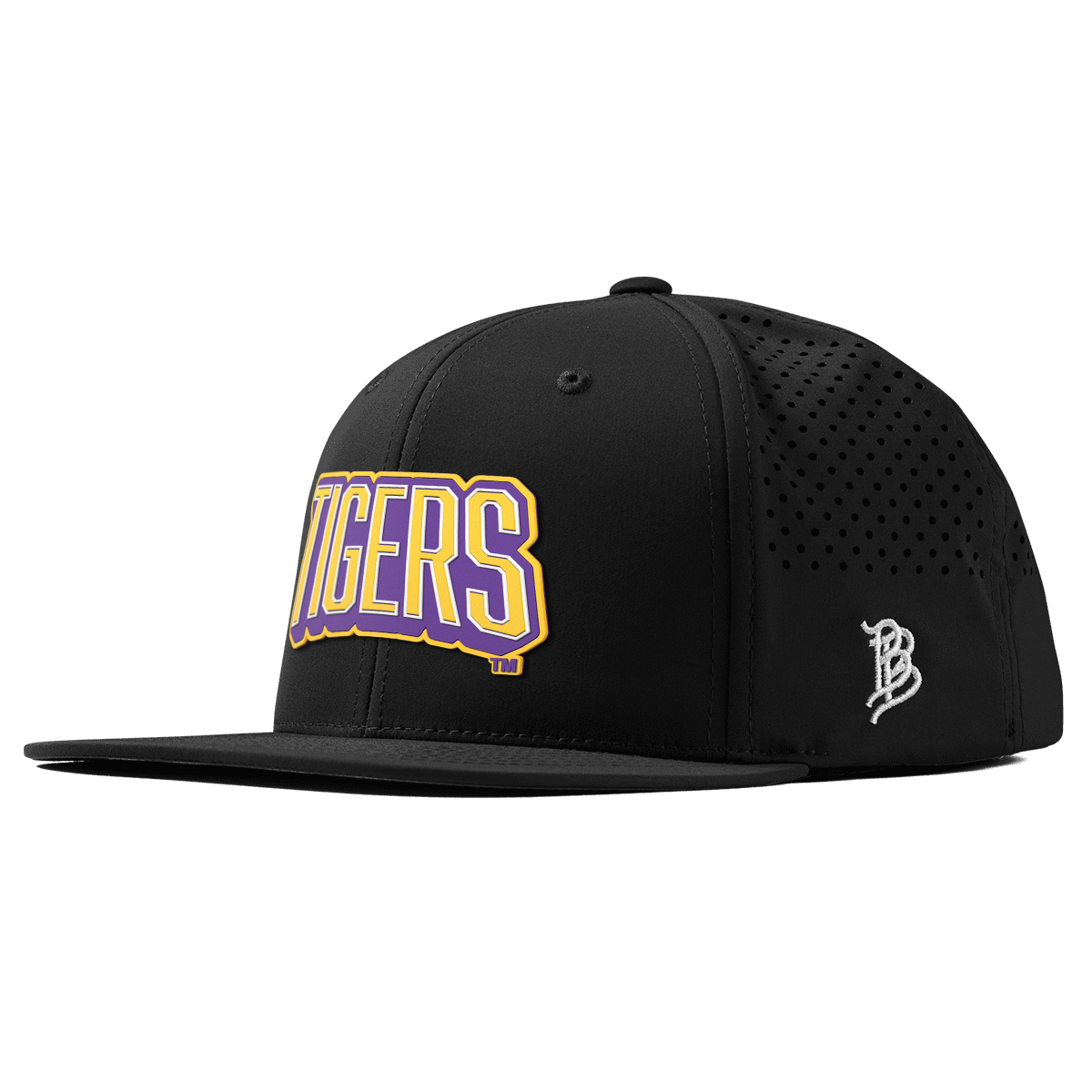 Louisiana State University "LSU Tigers Block" Flat Performance Black