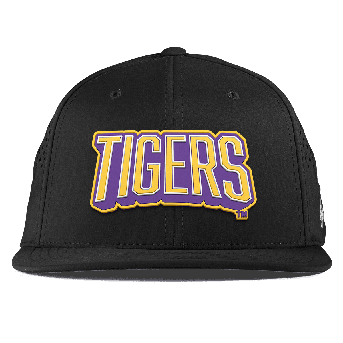Louisiana State University "LSU Tigers Block" Flat Performance Black