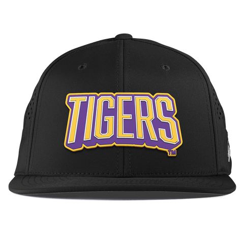 Louisiana State University "LSU Tigers Block" Flat Performance Black