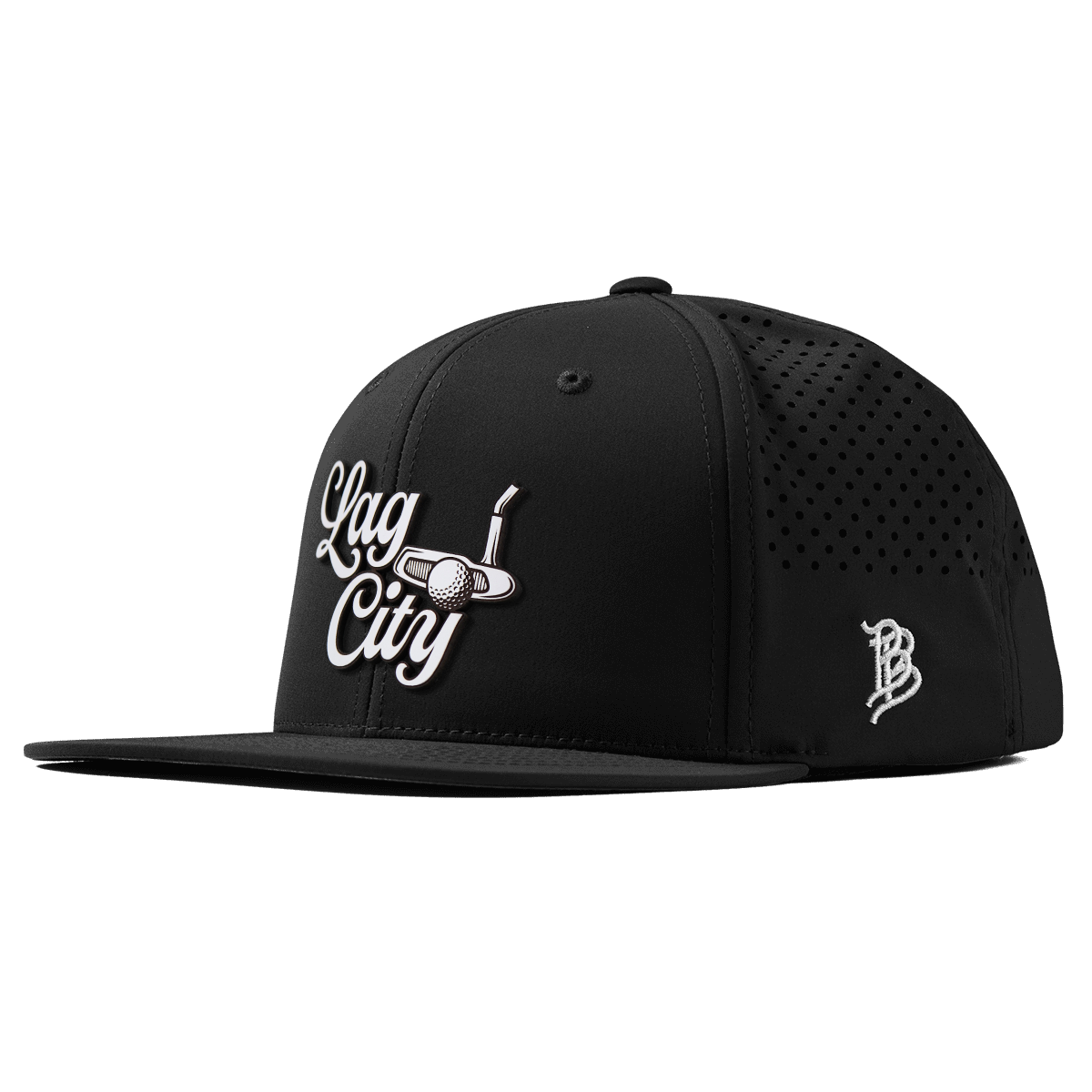 Lag City Script Flat Performance Black