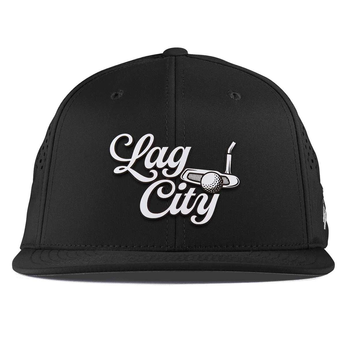 Lag City Script Flat Performance Black