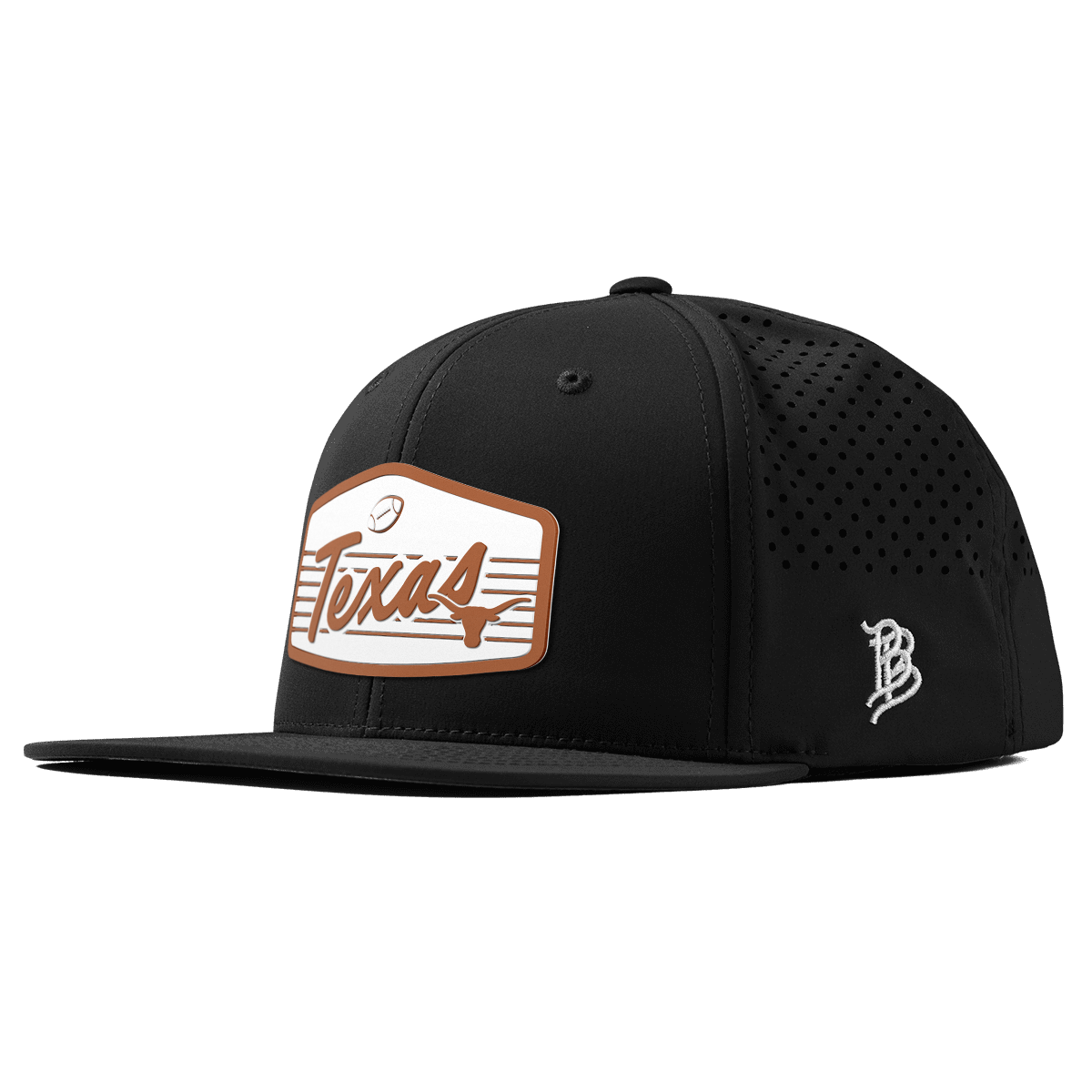 University of Texas "Longhorns Football" Legacy Flat Performance Black