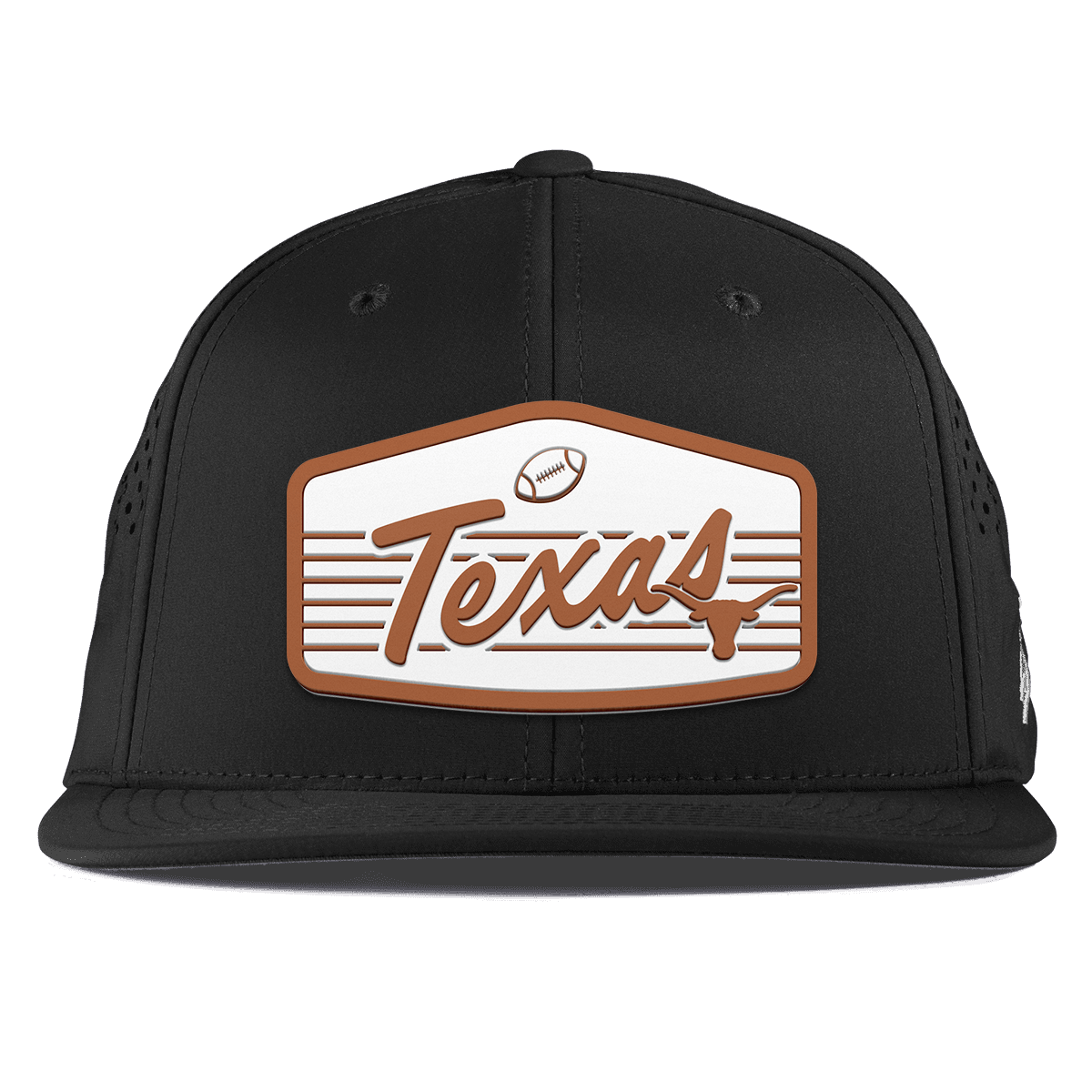 University of Texas "Longhorns Football" Legacy Flat Performance Black