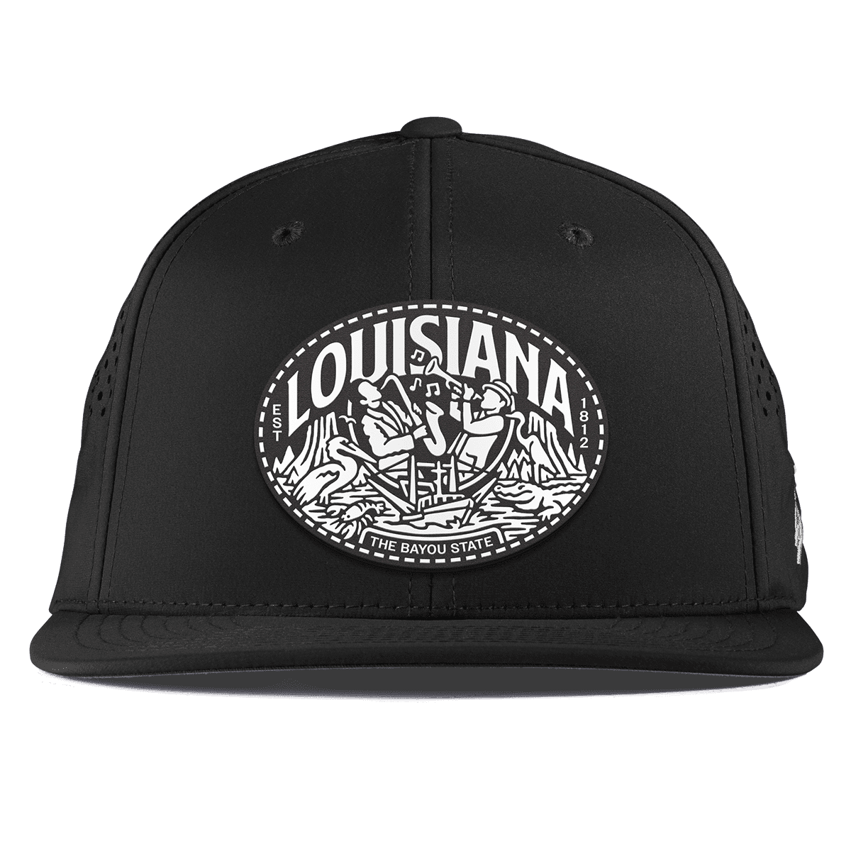 Louisiana Traveler Flat Performance Black