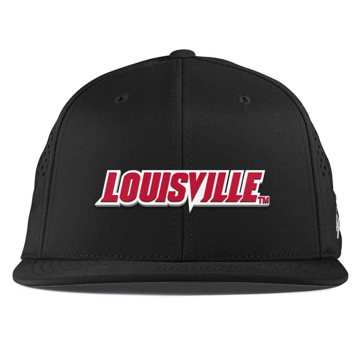 University of Louisville "Louisville Block" Flat Performance Black