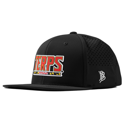 University of Maryland "Maryland Terps" Flat Performance Black