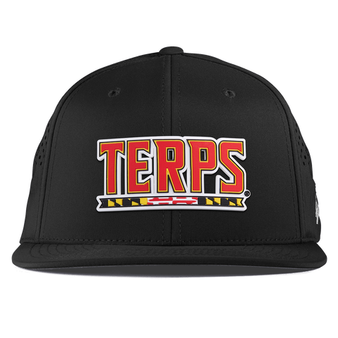 University of Maryland "Maryland Terps" Flat Performance Black