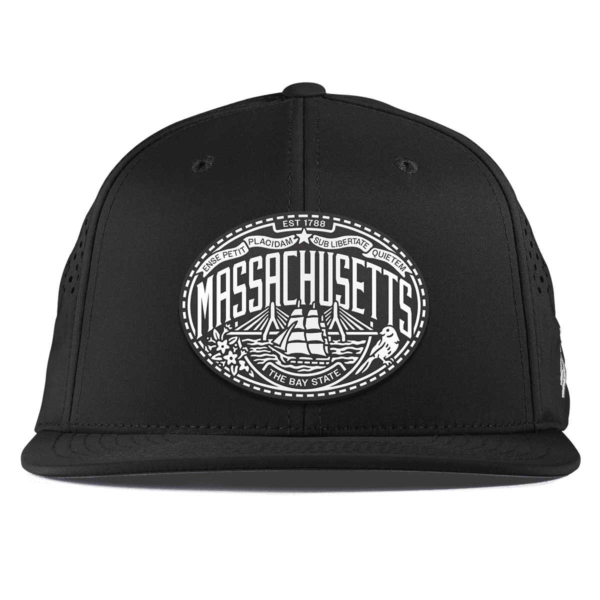 Massachusetts Traveler Flat Performance Black