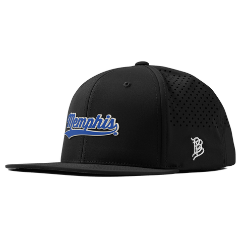 University of Memphis "Memphis Script" Flat Performance Black