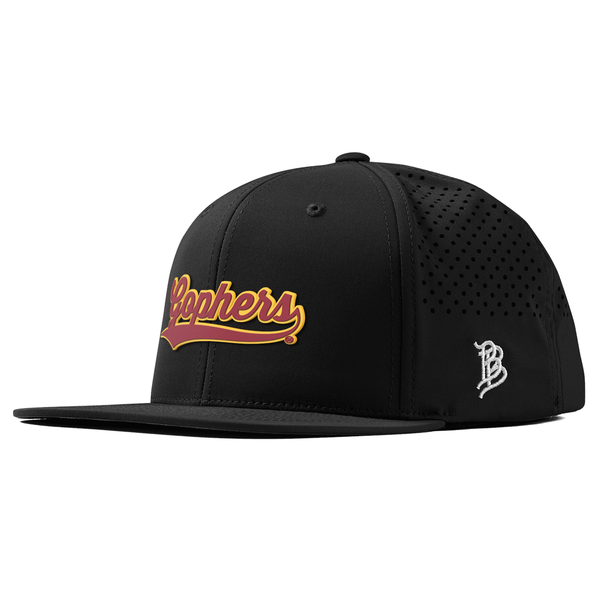 University of Minnesota "Minnesota Gophers Script" Flat Performance Black