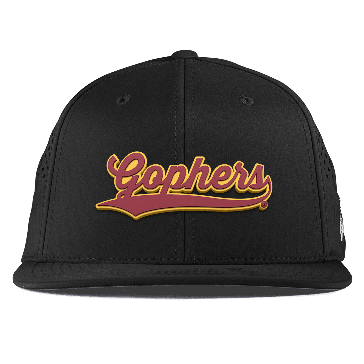 University of Minnesota "Minnesota Gophers Script" Flat Performance Black