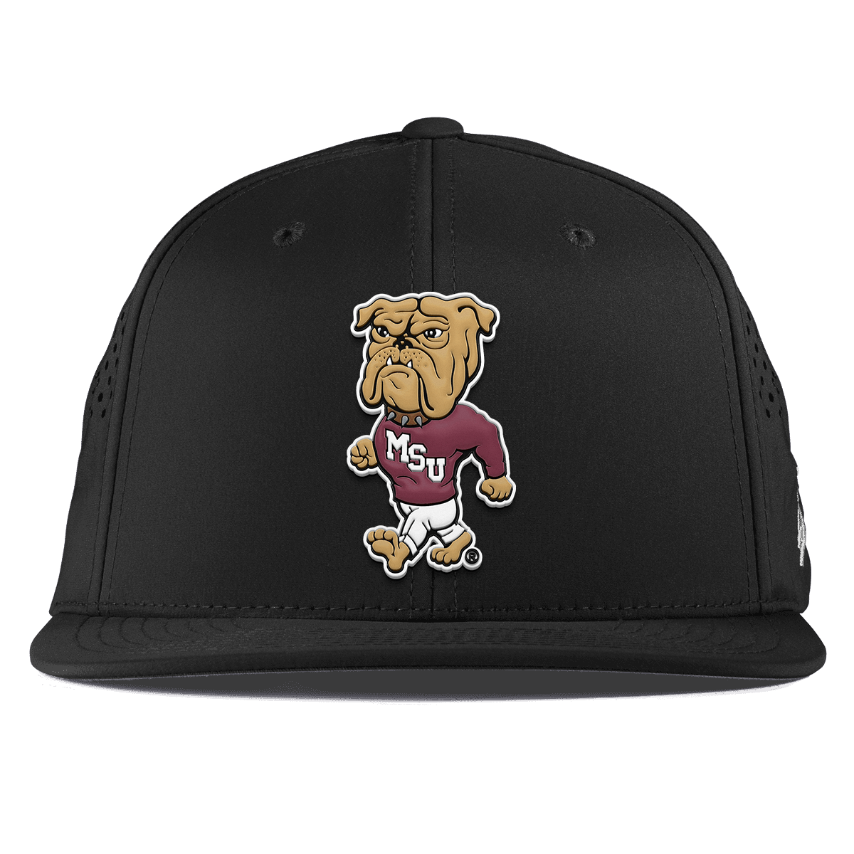 Mississippi State University "Mississippi State Bully" Flat Performance Black