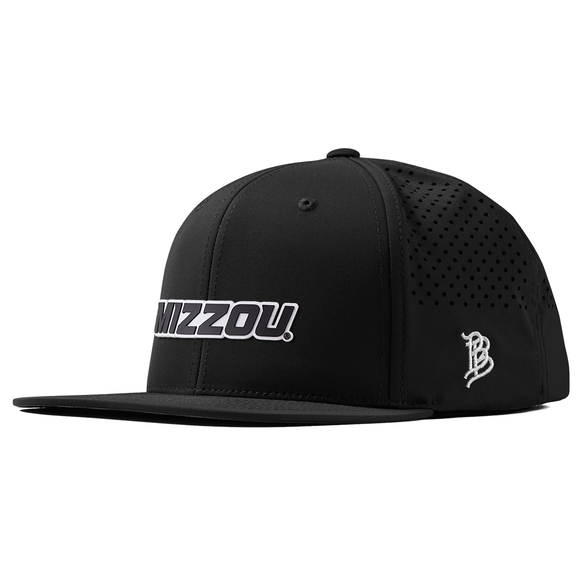 University of Missouri "Mizzou Block" Flat Performance Black