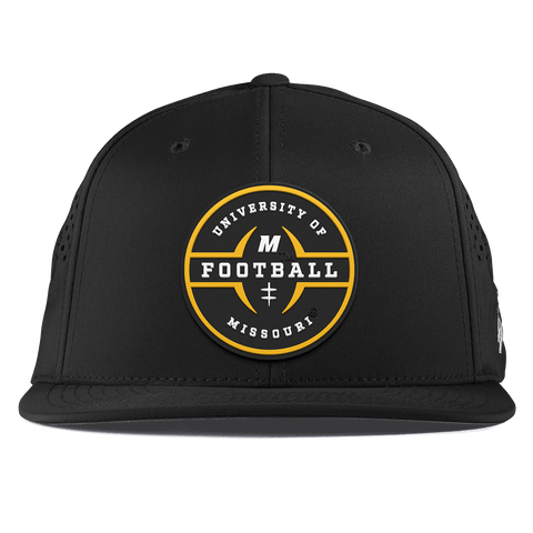 University of Missouri "Mizzou Football" Flat Performance Black