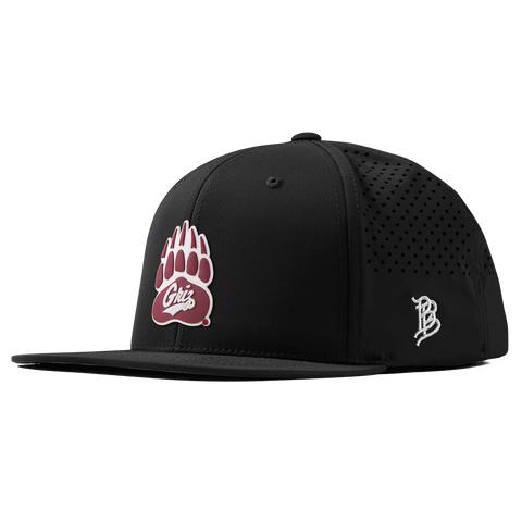 University of Montana "Montana Grizz" Flat Performance Black